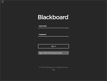 Tablet Screenshot of blackboard.sit.ac.nz